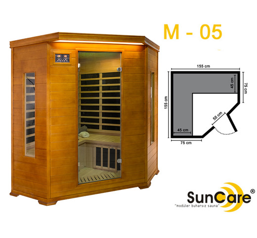 SunCare Sauna - M-05 Corner